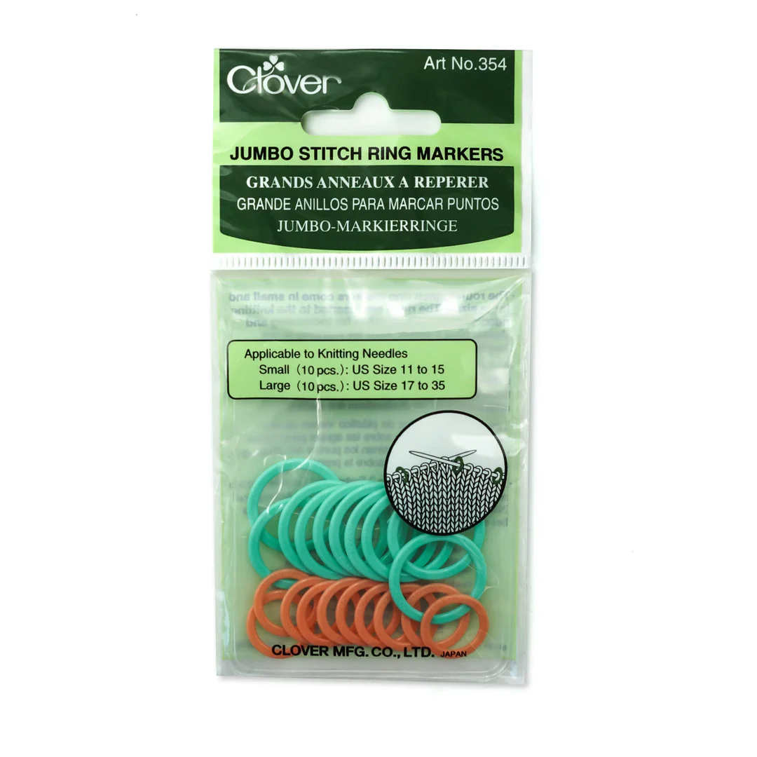 Stitch Markers, Clover - Image 4