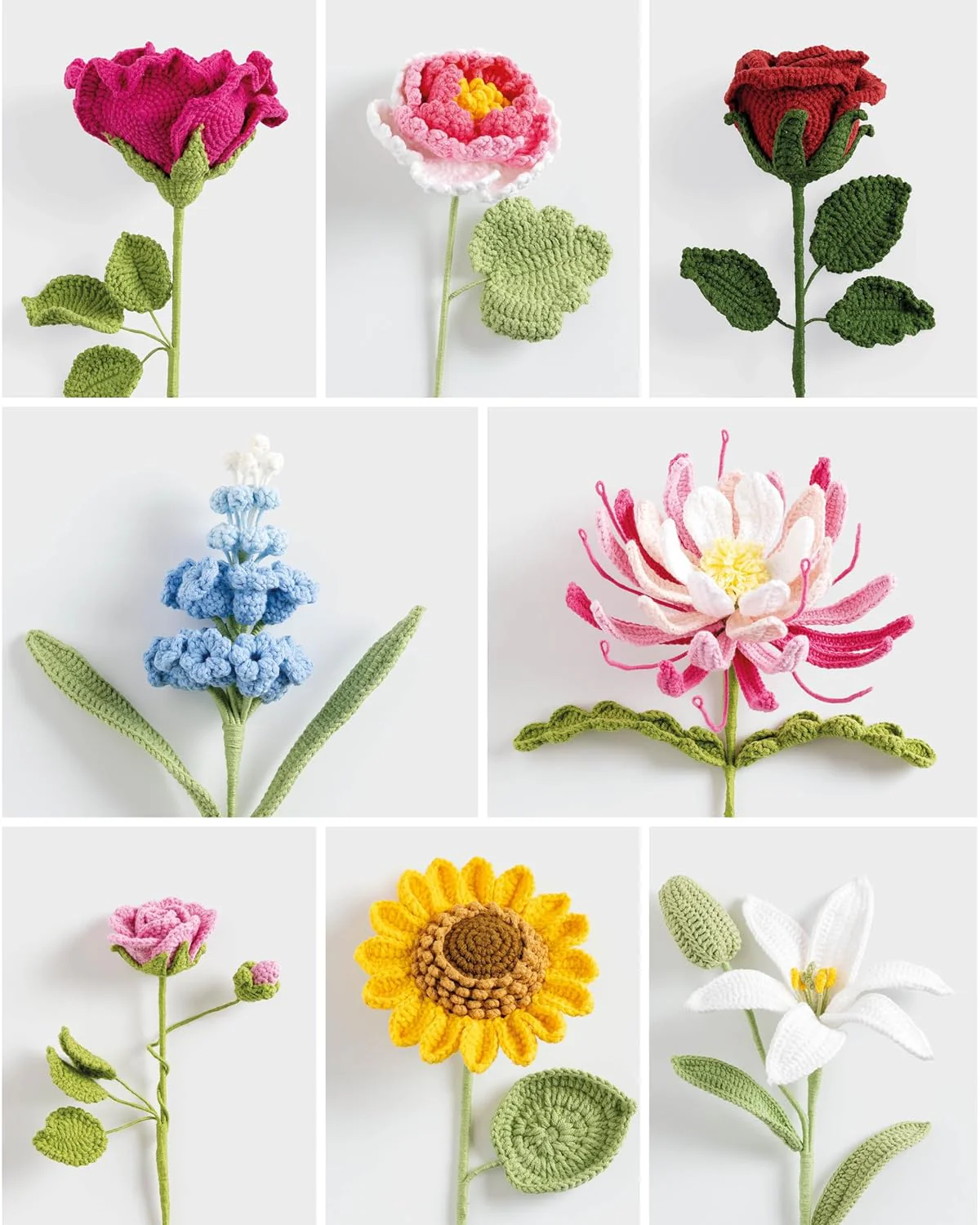 Crochet A Flower Bouquet - Image 6