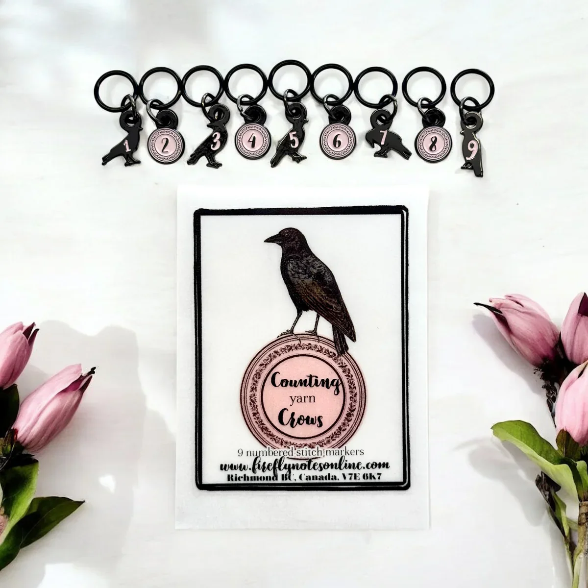 Firefly Notes Charm Stitch Marker Sets - Image 17