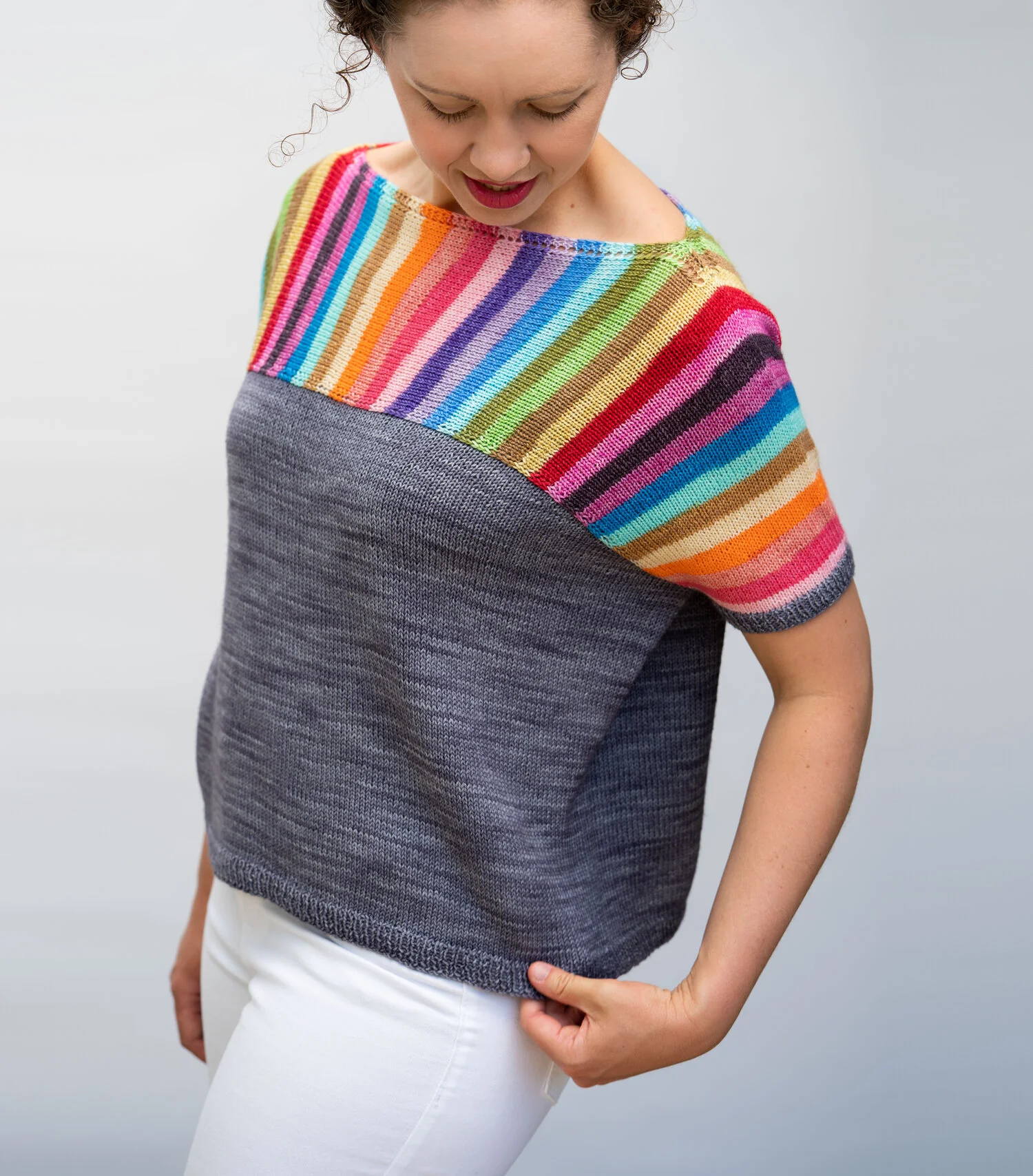 Knit Happy with Self-Striping Yarn - Image 3