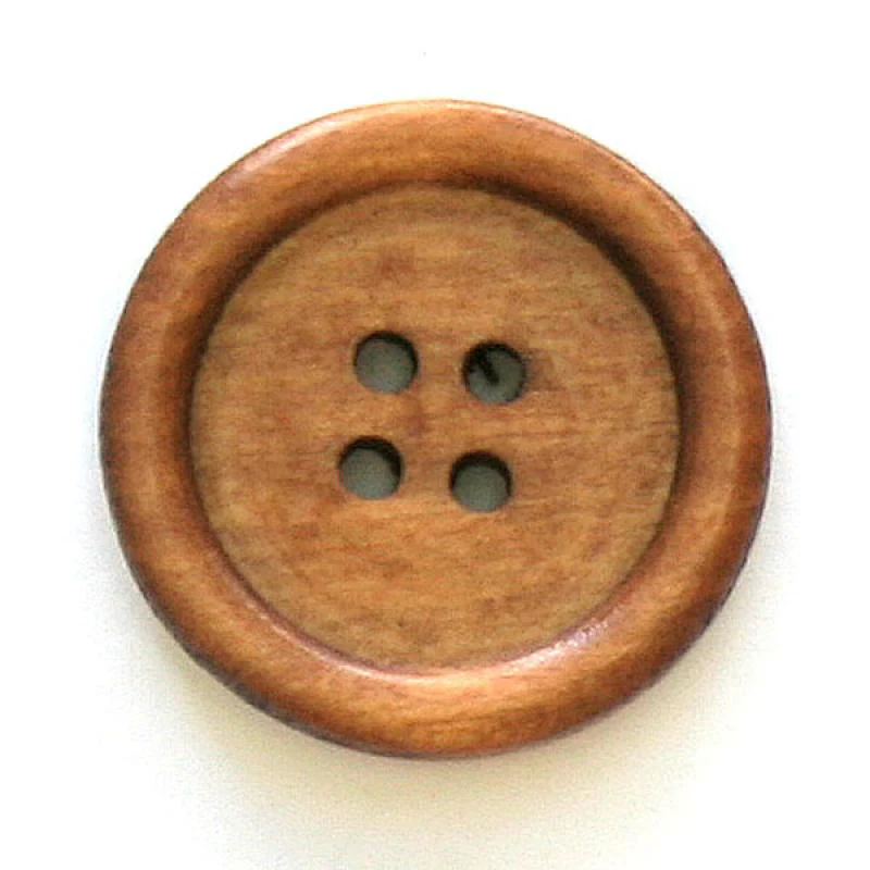 Button, wood, 23/25mm, four colours - Image 4