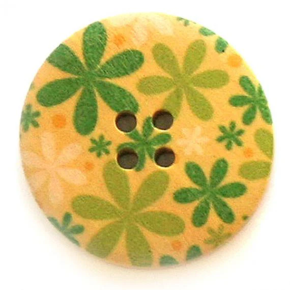 Button, wood, 30mm, six types - Image 3