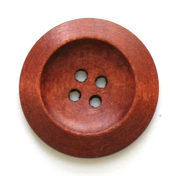Button, wood, 30mm, various naturals - Image 4