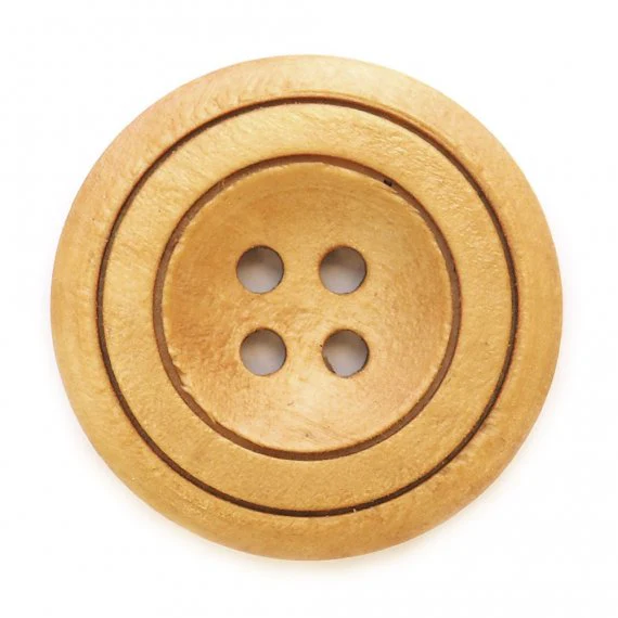 Button, wood, 30mm, various naturals - Image 6