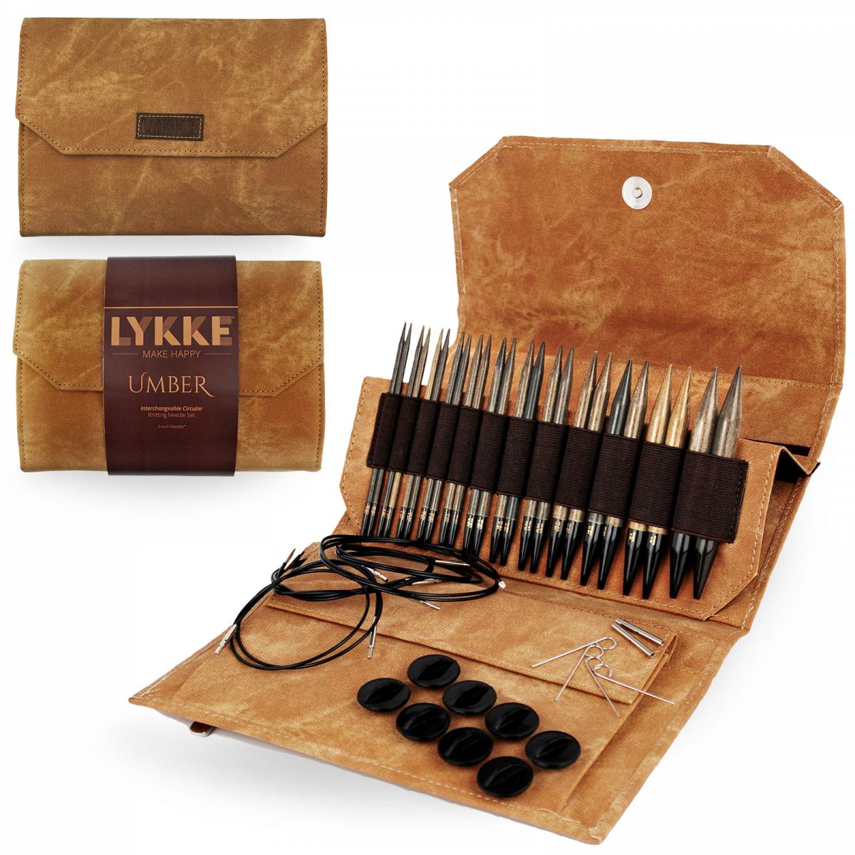 Lykke Interchangeable Knitting Needle Sets - Standard Tips, 5" - Image 7
