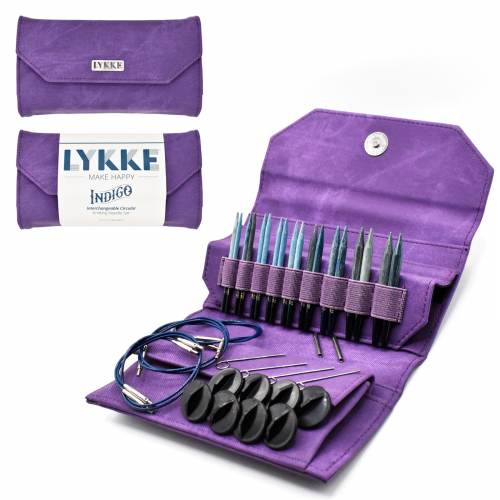 Lykke Interchangeable Knitting Needle Sets, Wood - Short Tips, 3.5" - Image 5