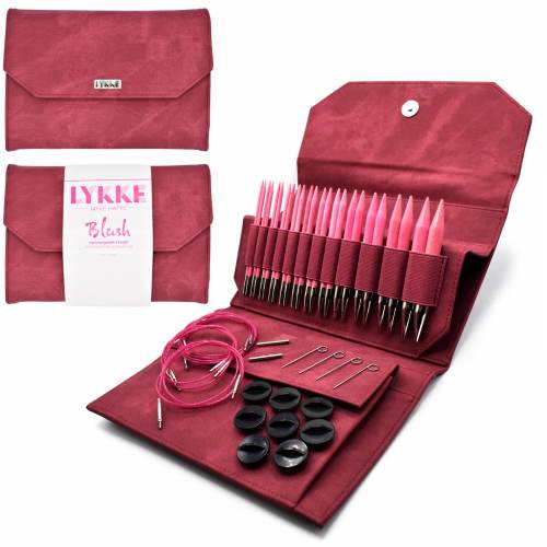 Lykke Interchangeable Knitting Needle Sets, Wood - Short Tips, 3.5" - Image 6