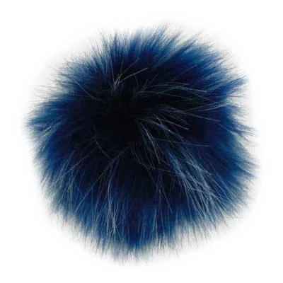 Snap-On Faux Fur Pompoms, Colour - Image 5