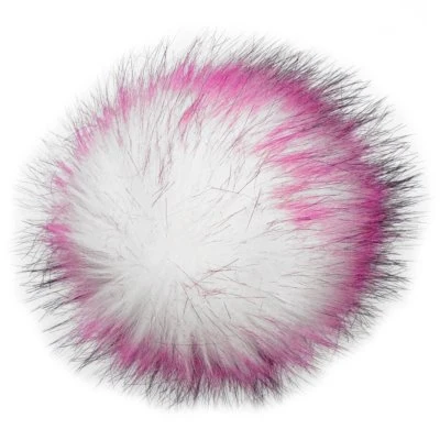 Snap-On Faux Fur Pompoms, Colour - Image 6