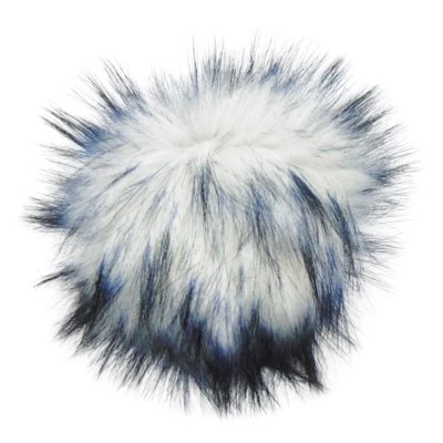 Snap-On Faux Fur Pompoms, Colour - Image 7