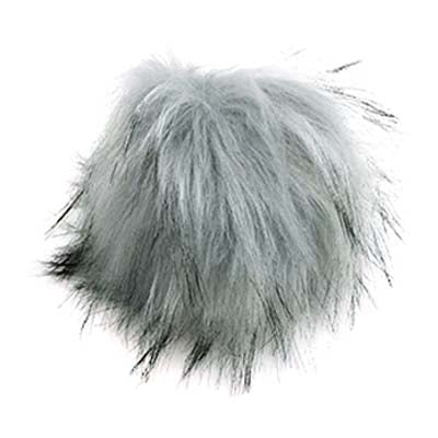 Snap-On Faux Fur Pompoms, Natural - Image 7