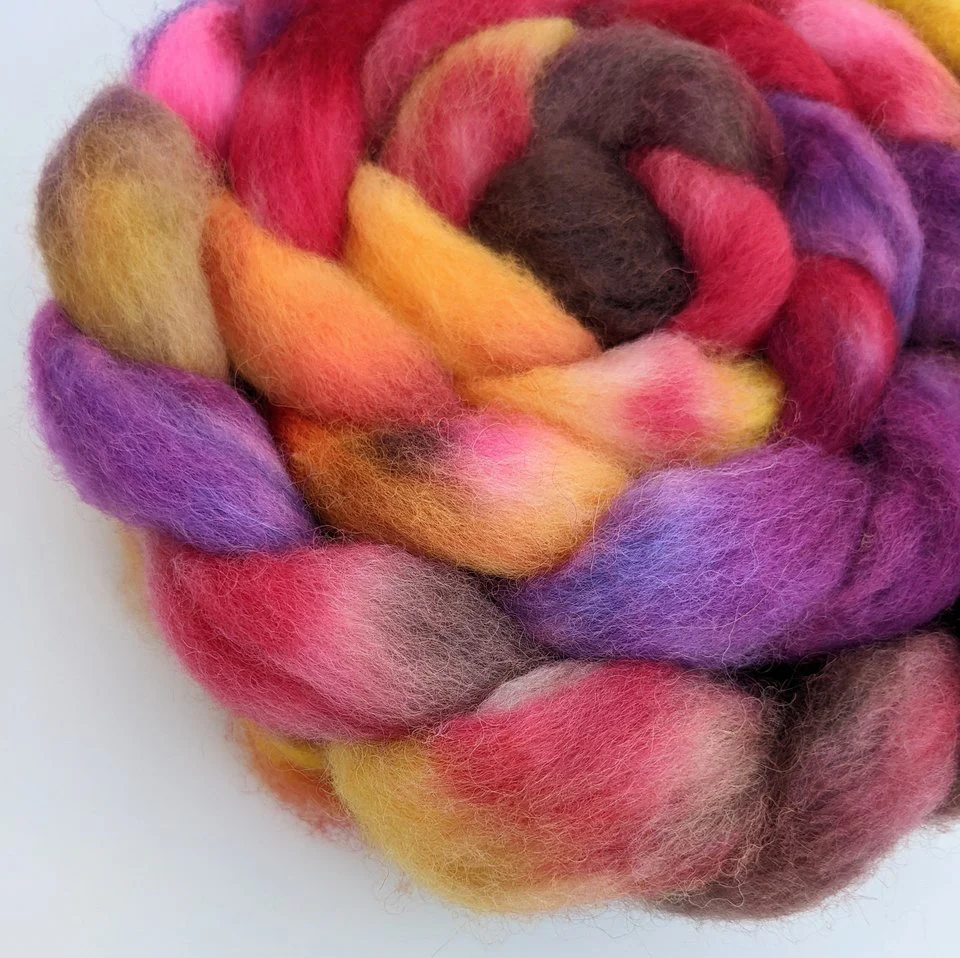 The Fiber Imp Hand Painted Roving - Image 8